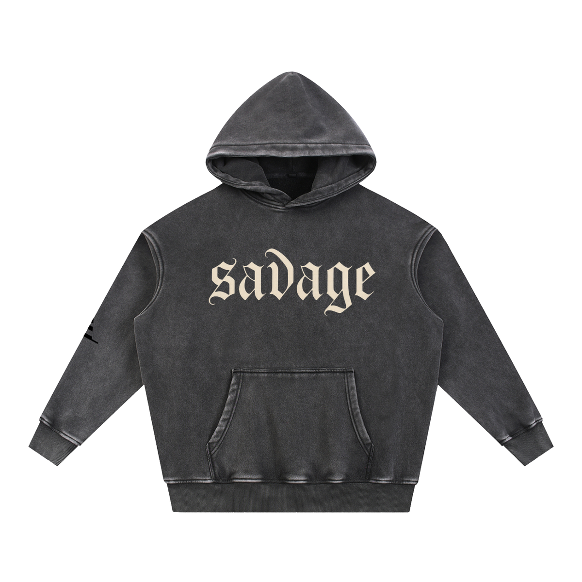 Savage Snow Wash Hoodie