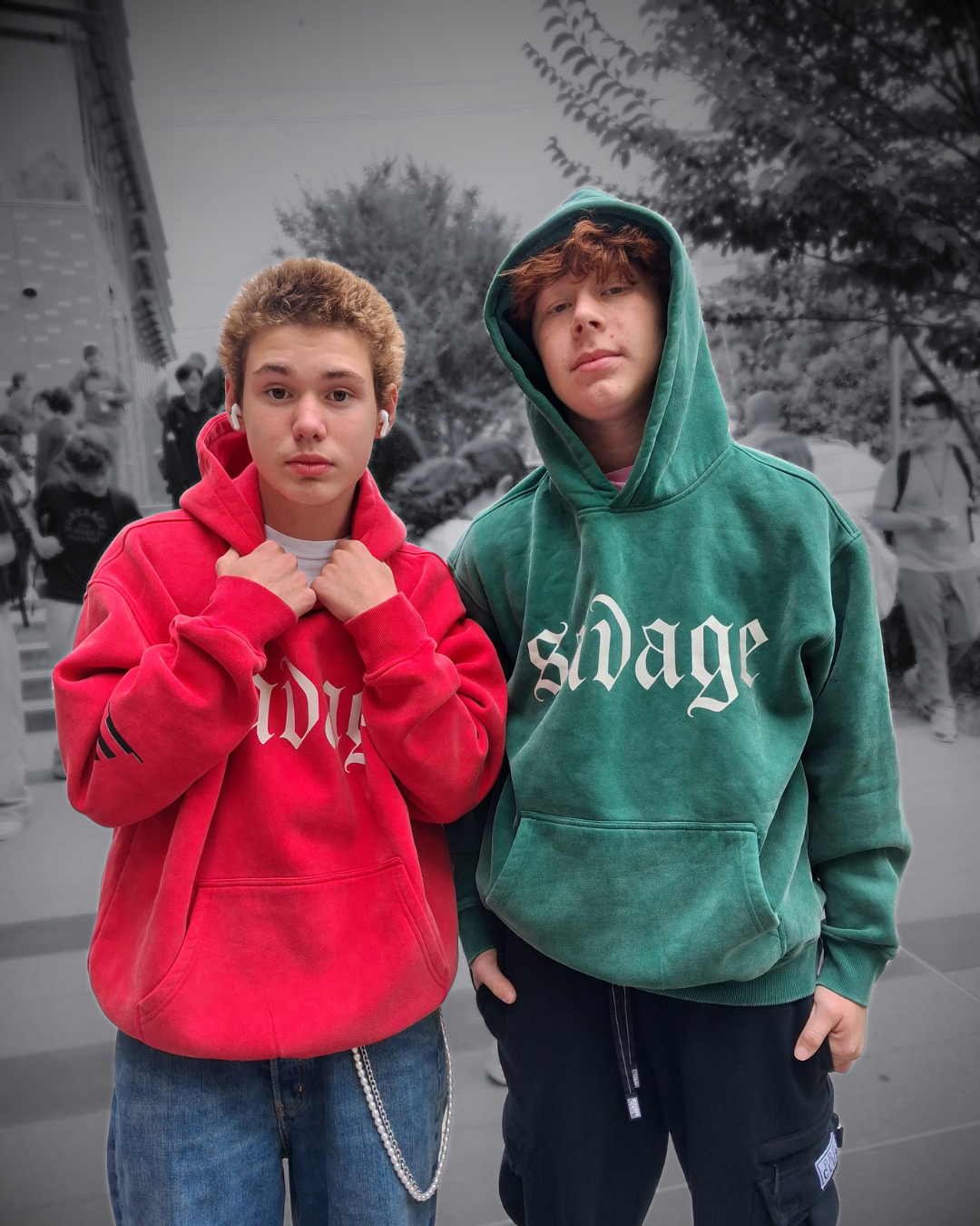 Savage Snow Wash Hoodie