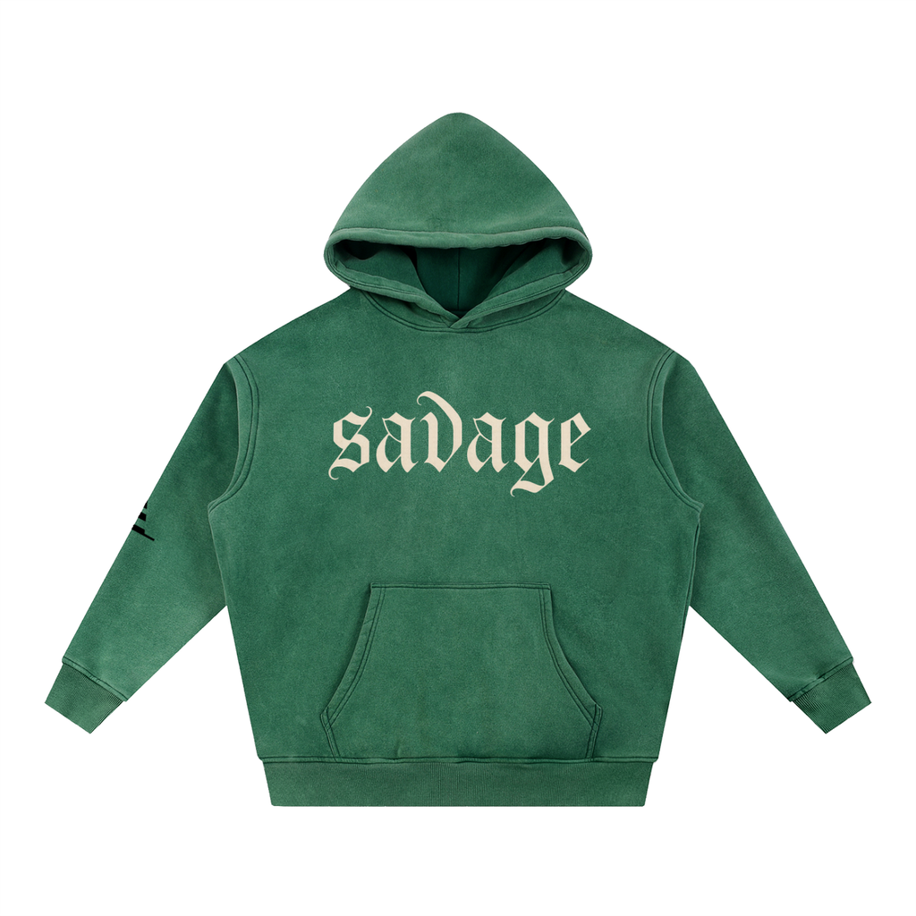Savage Snow Wash Hoodie