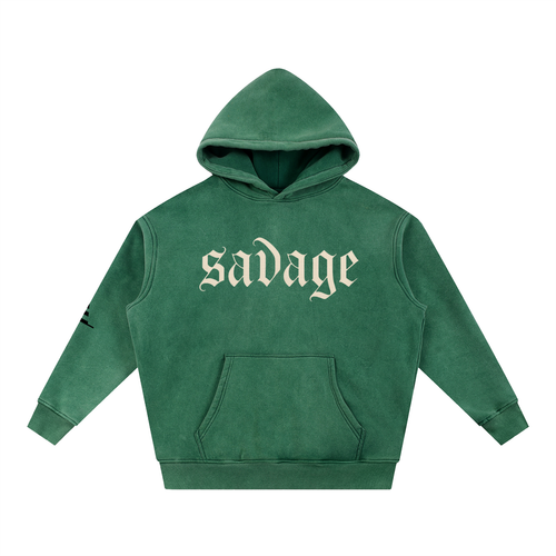 Savage Snow Wash Hoodie