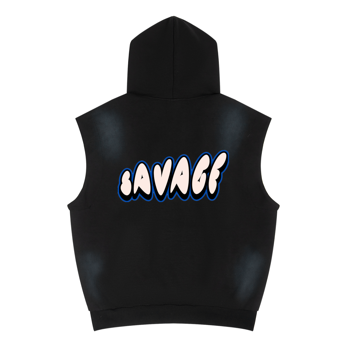 Vintage Wash Sleeveless Hoodie